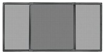 Muggennet Schellenberg Deuren en ramen Uitschuifbaar Antraciet Glasvezel 50 x 142 cm