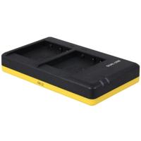 Duo oplader voor 2 camera accu's Panasonic DMW-BLG10 - thumbnail