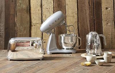 Smeg SMF02SVEU mixer - Staande mixer - Zilver 800 W - AKTIE!