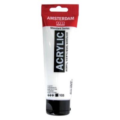 Royal Talens Amsterdam Acrylverf 120 ml - Zinkwit 104