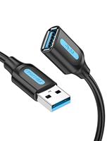 Verlengkabel USB Vention CBHBI 3 m Zwart - thumbnail