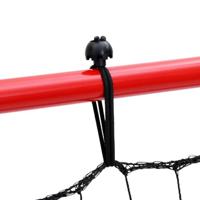 VidaXL Voetbal kickback rebounder verstelbaar 100x100 cm - thumbnail