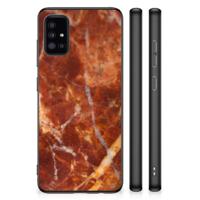 Samsung Galaxy A51 Gripcase Marmer Bruin - thumbnail