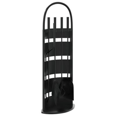 VidaXL 5-delige openhaardgereedschapset 23x15x66 cm staal