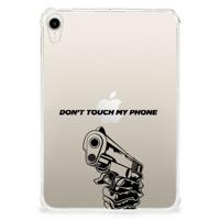 Apple iPad mini 6 (2021) Print Case Gun Don't Touch My Phone - thumbnail