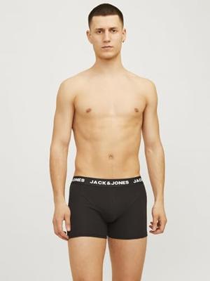 Jack & Jones Boxershorts JACBRIAN Trunks 3-pack Navy Blazer / Black-M