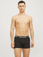 Jack & Jones Boxershorts JACBRIAN Trunks 3-pack Navy Blazer / Black-M - thumbnail