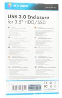 ICY BOX IB-377U3 HDD enclosure 3.5 Zwart - thumbnail