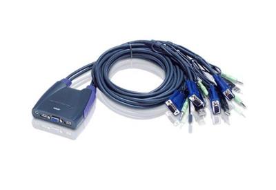 ATEN CS64US KVM-switch 4 poorten VGA USB 2048 x 1536 Pixel ATEN CS64US KVM-switch 4 poorten VGA USB 2048 x 1536 Pixel