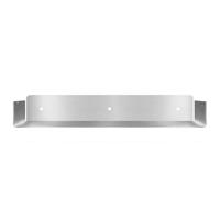 Looox Colour Shelf Special inbouw planchet 60x10cm RVS geborsteld cshelf60rvs - thumbnail