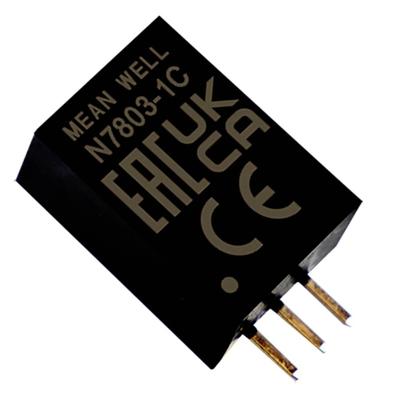 MEAN WELL N7812-1C DC/DC-converter, print 1 A 12 W Inhoud 1 stuk(s)