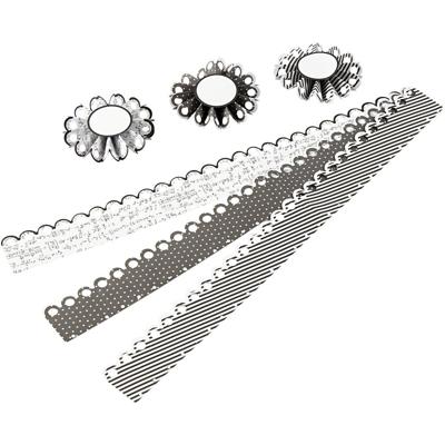 Vivi Gade Rozetten, d 8 cm, 160 gr, 6 stuk/ 1 doos