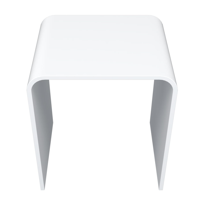 Royal Plaza Lima douchekruk 44 cm hoog comforstone mat wit - thumbnail