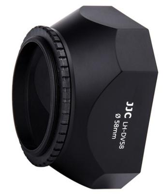JJC Zonnekap voor videocamera's - 58mm