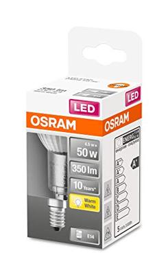 OSRAM HOMELIGHTING 4058075433168 LED-lamp Energielabel G (A - G) E14 Reflector 4.5 W = 50 W Warmwit (Ø x h) 50 mm x 71 mm 1 stuk(s)