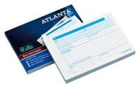Atlanta By Jalema Bonboekje genummerd 1-50 - 50 blad in tweevoud - carbon - thumbnail