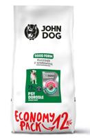 JOHN DOG Good Form Adult Chicken with beef - droog hondenvoer - 12 kg - thumbnail