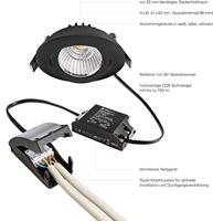 Deko Light 565356 Dione LED-inbouwlamp Energielabel: F (A - G) LED vast ingebouwd 8.50 W Zilver-grijs - thumbnail