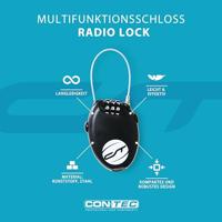CONTEC slot "radio lock" ct multif.schl. radiolock 70 cm, black - thumbnail