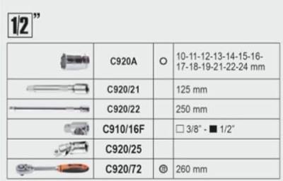 Beta 2056E-2056TE | Gereedschapskoffer | 163 Delig - 020566110 Beta 2056E-2056TE | Gereedschapskoffer | 163 Delig - 020566110