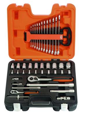Bahco doppenset 1/4 inch & 1/2 inch 41-dlg | s410 Bahco doppenset 1/4 inch & 1/2 inch 41-dlg | s410
