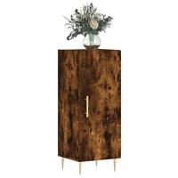 Dressoir 34,5x34x90 cm bewerkt hout gerookt eiken - thumbnail
