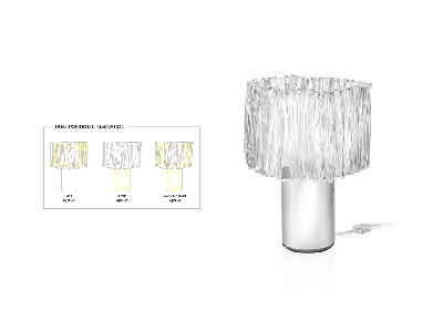 Slamp - Accordeon Tafellamp prisma