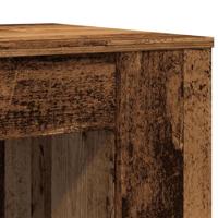Salontafel 102x55x42 cm bewerkt hout oud houtkleurig - thumbnail