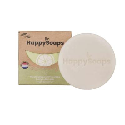 HappySoaps Body Lotion Bar Fresh Bergamot 70gr