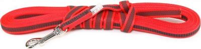Lange lijn hond - Antislip - 14mm x 5m - Rood Lange lijn hond - Antislip - 14mm x 5m - Rood