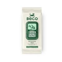 Beco Bamboo Dog Wipes hypoallergene doekjes hond (80 stuks) 5 x Geurloos - thumbnail