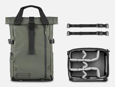 WANDRD PRVKE Photo Bundle Rugzak V4 - Wasatch Green - 21L