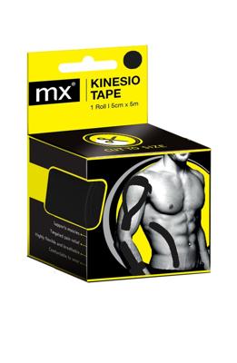 MX Health Kinesio Tape Black 5cmx5m MX Health Kinesio Tape Black 5cmx5m