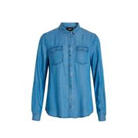 OBJECT blouse OBJLANIE blauw - thumbnail