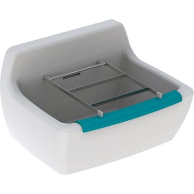 Geberit 300 uitstortgootsteen 50 x 39 cm zonder rooster wit Geberit 300 uitstortgootsteen 50 x 39 cm zonder rooster wit