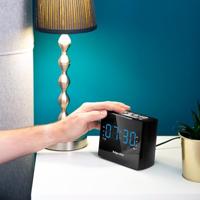 Kruger & Matz Krüger & matz fm wekkerradio zwart - thumbnail