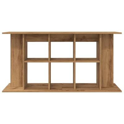 Aquariumstandaard 120x40x60 cm bewerkt hout artisanaal eiken
