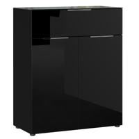 Bergkast Sirmione Zwart - thumbnail