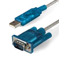 StarTech.com USB 2.0 naar seriële adapterkabel - USB naar RS232 / DB9 interfaces converter - stekker/stekker 0,9 m - thumbnail