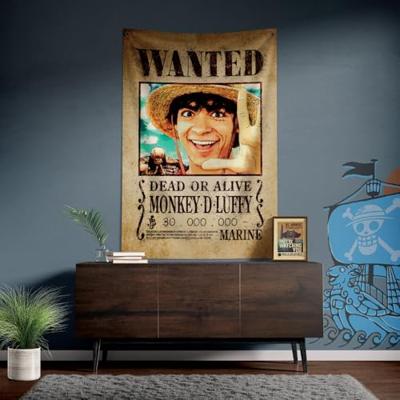 One Piece Wall Banner Luffy Wanted 120 x 85 cm One Piece Wall Banner Luffy Wanted 120 x 85 cm