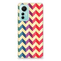 Xiaomi 12 Lite | TPU bumper | Zigzag Multi Color - thumbnail