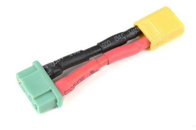 Conversie kabel XT30 Man > MPX Vrouw met silicone kabel 14AWG
