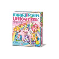 4m Gips gieten en verven: eenhoorn 8-delig - thumbnail