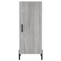 Dressoir 34,5x34x90 cm bewerkt hout grijs sonoma eikenkleurig - thumbnail