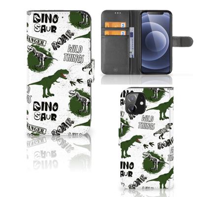 Telefoonhoesje | Met pasjeshouder | voor iPhone 12 | 12 Pro (6.1") Dinosaurus Telefoonhoesje | Met pasjeshouder | voor iPhone 12 | 12 Pro (6.1") Dinosaurus