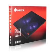 Laptopstandaard NGS Jetstand Zwart - thumbnail