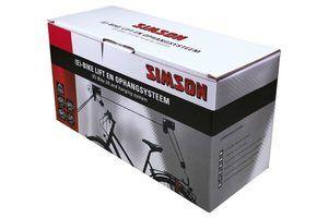 Simson ophangsysteem (e-)bike zwart