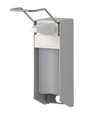 Zeepdispenser ingoman lange beugel 500ml zilver Zeepdispenser ingoman lange beugel 500ml zilver