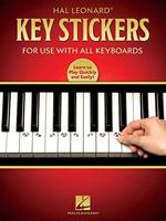 Hal Leonard E-Z Play toetsen stickers - thumbnail