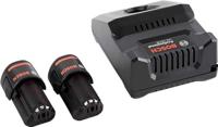 Bosch prof startset 12v 2 accus 2.0 ah en lader - thumbnail